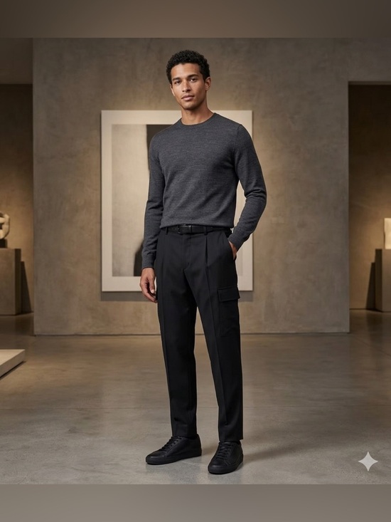 Topman Other - ***Topman Men’s Black Slim Fit Cargo Pants Trousers W32 L34 ASOS